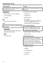 Preview for 76 page of Miele PDR 908 EL Marine Operating And Installation Instructions