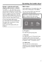 Preview for 17 page of Miele PDR 908 HP Operating And Installation Instructions