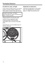 Preview for 74 page of Miele PDR 908 HP Operating And Installation Instructions