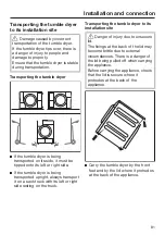 Preview for 81 page of Miele PDR 908 HP Operating And Installation Instructions