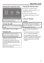 Preview for 87 page of Miele PDR 908 HP Operating And Installation Instructions