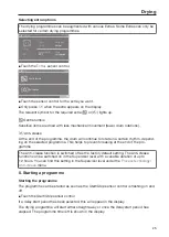 Preview for 25 page of Miele PDR 914 Operating And Installation Instructions