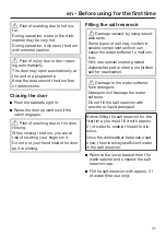 Preview for 41 page of Miele PFD 101 Quick Start Manual