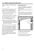 Preview for 40 page of Miele PFD 104 SCVi Quick Start Manual