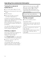 Preview for 38 page of Miele PG 8080 U Operating Instructions Manual