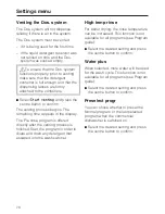 Preview for 78 page of Miele PG 8080 U Operating Instructions Manual