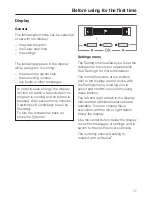 Preview for 17 page of Miele PG 8080i Operating Instructions Manual