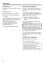 Preview for 40 page of Miele PG 8110 SmartBiz Operating Instructions Manual