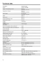 Preview for 74 page of Miele PG 8110 SmartBiz Operating Instructions Manual