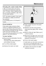 Preview for 67 page of Miele PG 8130 U Operating Instructions Manual