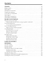 Preview for 4 page of Miele PG 8527 Operating Instructions Manual