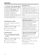 Preview for 48 page of Miele PG 8527 Operating Instructions Manual