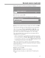 Preview for 57 page of Miele PG 8527 Operating Instructions Manual