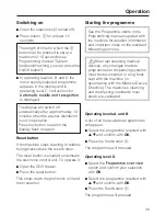 Preview for 49 page of Miele PG 8536 Operating Instructions Manual