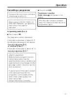 Preview for 51 page of Miele PG 8536 Operating Instructions Manual