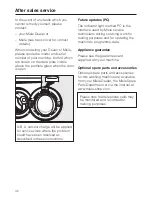 Preview for 42 page of Miele Platinum Plus Operating Instructions Manual