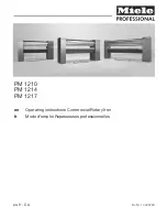 Preview for 1 page of Miele PM 1210 Operating Instructions Manual