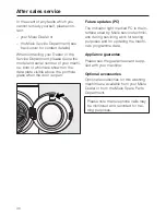 Предварительный просмотр 40 страницы Miele Polaris Operating Instructions Manual