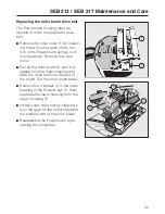 Preview for 25 page of Miele Powerbrush SEB 213 Operating Instructions Manual