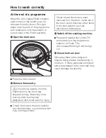 Preview for 24 page of Miele Premier 300 Operating Instructions Manual