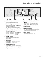 Preview for 11 page of Miele Premier W500 Operating Instructions Manual