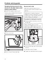 Preview for 40 page of Miele Premier W500 Operating Instructions Manual