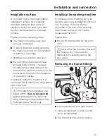 Preview for 45 page of Miele Premier W500 Operating Instructions Manual