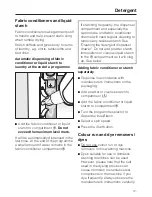 Preview for 31 page of Miele Prestige Plus 6 Operating Instructions Manual