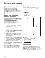 Preview for 50 page of Miele Prestige Plus 6 Operating Instructions Manual