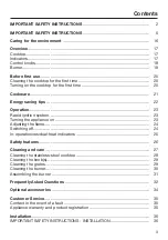 Preview for 3 page of Miele ProLine CS 1012-2 Operating And Installation Instructions