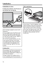 Preview for 38 page of Miele ProLine CS 1012-2 Operating And Installation Instructions