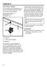 Preview for 48 page of Miele ProLine CS 1012-2 Operating And Installation Instructions