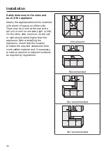 Предварительный просмотр 36 страницы Miele ProLine CS 1013-1 Operating And Installation Instructions