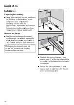 Предварительный просмотр 44 страницы Miele ProLine CS 1013-1 Operating And Installation Instructions