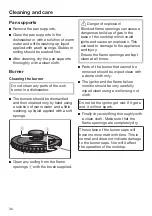 Preview for 30 page of Miele ProLine CS 1018 Operating And Installation Instructions