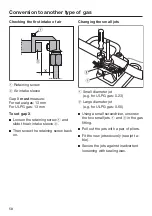 Preview for 58 page of Miele ProLine CS 1018 Operating And Installation Instructions