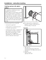 Предварительный просмотр 54 страницы Miele PT 5136 OS Operating And Installation Instructions