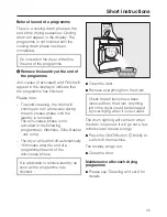 Предварительный просмотр 25 страницы Miele PT 5137 WP Operating And Installation Instructions