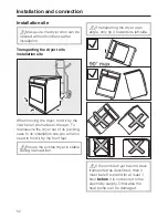 Предварительный просмотр 52 страницы Miele PT 5137 WP Operating And Installation Instructions