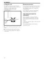 Preview for 18 page of Miele PT 6185 Operating Instructions Manual