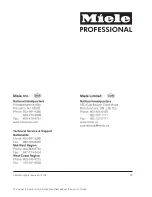 Preview for 20 page of Miele PT 6185 Operating Instructions Manual