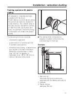 Предварительный просмотр 51 страницы Miele PT 7136 Vario OS Operating And Installation Instructions