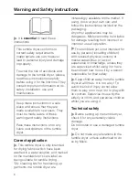 Preview for 6 page of Miele PT 7136 Operating And Installation Instructions