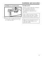 Preview for 39 page of Miele PT 7136 Operating And Installation Instructions