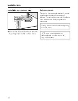 Preview for 38 page of Miele PT 7136 Operating And Installation Manual