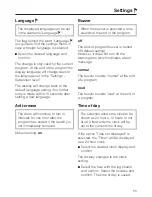 Preview for 55 page of Miele PT 7136 Operating And Installation Manual