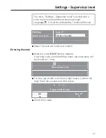 Preview for 57 page of Miele PT 7136 Operating And Installation Manual