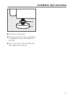 Предварительный просмотр 47 страницы Miele PT 7186 Vario Operating And Installation Instructions