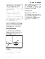 Предварительный просмотр 29 страницы Miele PT 7251 Operating Instructions Manual