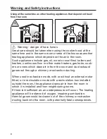 Preview for 8 page of Miele PUR 68 W Operating And Installation Instructions